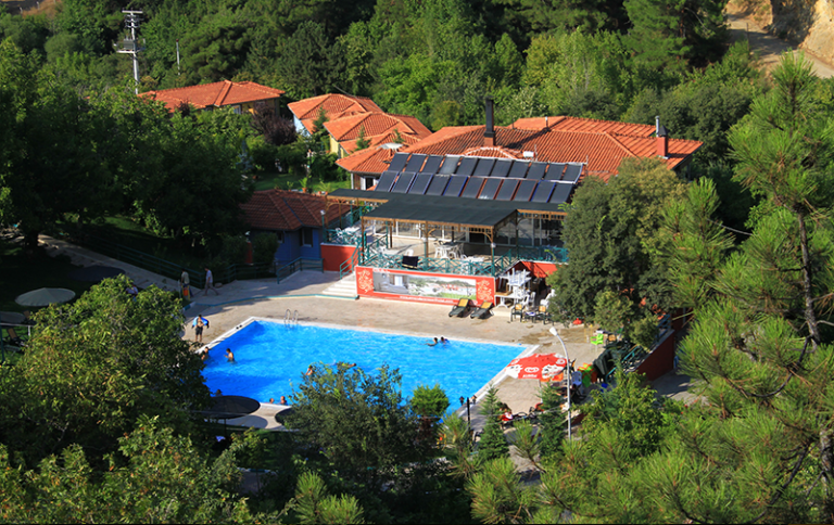 Pamukçu Kaplıcası, Pamukçu Kaplıcaları, Pamukçu Kaplıcaları Evleri